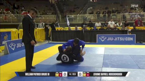 Jerome Raynell Roseborough vs William Patrick Grube III 2025 Pan Jiu Jitsu IBJJF Championship