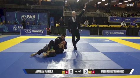Jason Robert Rodriguez vs Abraham Flores Jr 2026 Pan Jiu Jitsu IBJJF Championship