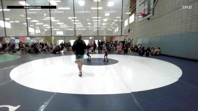 42-47 lbs 2nd Place Match - Wrenley Reynolds, 208 Badgers Wrestling Club vs Jace Gilbert, Declo Stingers