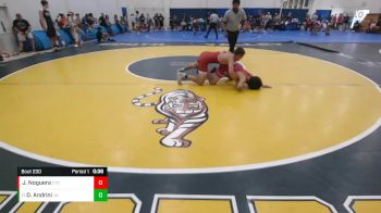 126 lbs Cons. Round 1 - Dominic Andrini, Junipero Serra vs Jonathan Noguera, CYC