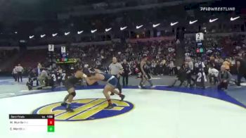 195 lbs Semifinal - Michael Murillo, Bakersfield (CS) vs Cody Merrill, Gilroy (CC)