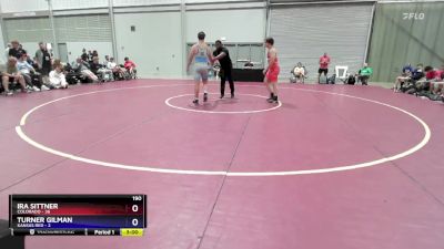 190 lbs Round 1 (8 Team) - Ira Sittner, Colorado vs Turner Gilman, Kansas Red