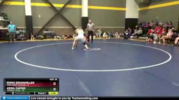142 lbs Round 3 (4 Team) - Keira Dafnis, Chasing Titles vs Emma Erwinmiller, Iowa Angry Alpacas