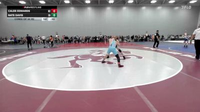 126 lbs Consi Of 64 #2 - Caleb Edwards, NC vs Nate Davis, GA