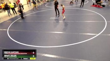 5th Place Match - Brevig Hartwig, Lakeville Youth Wrestling Association vs Brody Miller, Tri-City United Titans