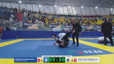 KAIQUE YOSHIO HAKUMATA OLIVEIRA vs DIEGO DONATO BRANCO DOS PASSOS 2026 FPJJ Circuito Paulista GI Etapa 3