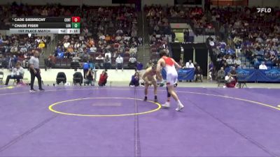149 lbs 1st Place Match - Cade Siebrecht, Central vs Chase Fiser, Loras