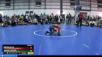 145 lbs Round 4 (6 Team) - Santiago Pena, SCANLAN WRESTLING ACADEMY vs Brayton Crews, HANOVER HAWKEYE