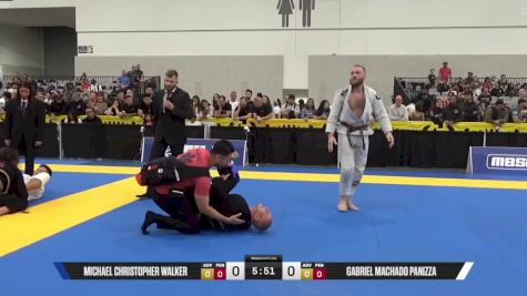 Gabriel Machado Panizza vs Michael Christopher Walker 2025 World Master IBJJF Jiu-Jitsu Championship