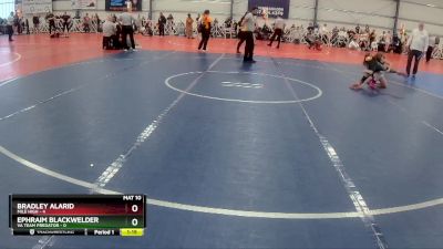 76 lbs Rd# 10- 4:00pm Saturday Final Pool - Ephraim Blackwelder, VA Team Predator vs Bradley Alarid, Mile High