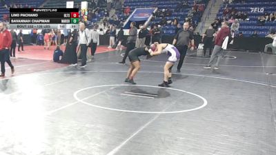 138 lbs Consolation - Lino Pachano, Greater Lawrence vs Savannah Chapman, Marshwood