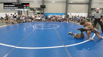 116 lbs Rr Rnd 1 - Jaxon Thomas, NC United - BHS vs Teequavious Mills, Roundtree Wrestling Academy - BHS