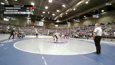 1A 150 lbs Semifinal - Braxton Atkin, Panguitch vs Branden Bateman, Altamont