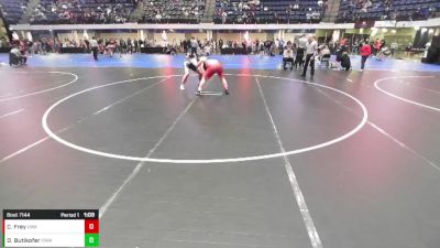 7th - 8th grade - 193 Semis - Drew Butikofer, Iowa vs Cash Frey, Ubasa Wrestling Academy