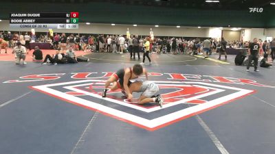 138 lbs Consi Of 32 #2 - Joaquin Duque, NJ vs Bodie Abbey, MI