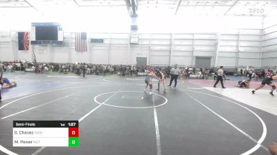 130 lbs Semifinal - Genesis Chavez, Yucaipa Thunder WC vs Makayla Power, No Team