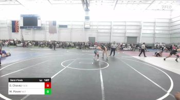 130 lbs Semifinal - Genesis Chavez, Yucaipa Thunder WC vs Makayla Power, No Team