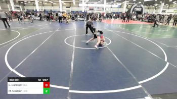 120 lbs Consi Of 8 #2 - Costanzo Cardinal, Valiant College Prep vs Micah Madson, Horizon