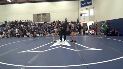 138 lbs Champ. Round 2 - Samantha Barragan, Texas Wesleyan vs Mckayla Bonham, Eastern Oregon University (OR)