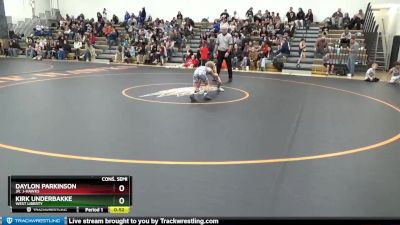 B-6 lbs Cons. Semi - Daylon Parkinson, Jr. J-Hawks vs Kirk Underbakke, West Liberty