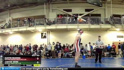 195 lbs Champ. Round 2 - Carter Webb, Patriots Wrestling Club vs Austin Reading, Bulldog Premier Wrestling Club