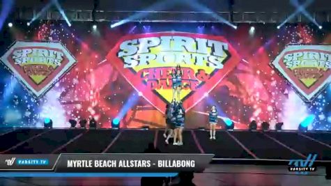 Myrtle Beach Allstars - Billabong [2021 L3 Junior - D2 - Small - A Day 1] 2021 Spirit Sports: Battle at the Beach