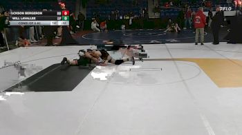 150 lbs Consi Of 8 #2 - Jackson Bergeron, Bedford vs Will LaVallee, Saint John's Prep