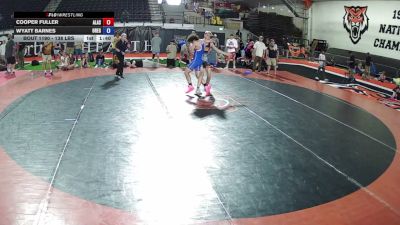 138 lbs Cons. Sub-quarters - Cooper Fuller, Alaska vs Wyatt Barnes, Oregon
