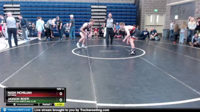 158 lbs Cons. Semi - Nash McMilian, Skyview vs Jaxson Rosti, Middleton Wrestling Club