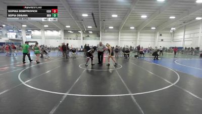 215 lbs Rr Rnd 1 - Sophia Domitrovich, Keene vs Sofia Ossana, Iron Faith WC