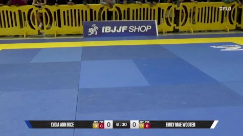 Emily Mae Wooten vs Lydia Ann Rice 2025 Pan IBJJF Jiu-Jitsu No-Gi Championship