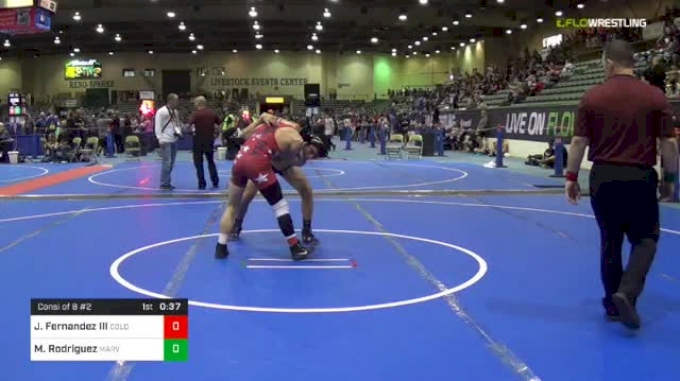 135 lbs Consi Of 8 #2 - Jose Fernandez III, Golden State Wrestling vs ...