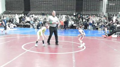 53 lbs Rr Rnd 2 - Jaxon Churchill, RedNose Wrestling School - ESC vs Cooper Jackson, Clearview - ESC