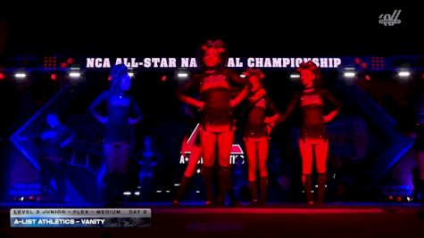 A-List Athletics - Vanity [2026 L3 Junior - Flex - Medium Day 2] 2026 NCA All-Star National Championship
