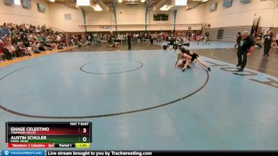 144-145 lbs Round 1 - Ghage Celestino, Thompson Valley vs Austin Schuler, Fossil Ridge