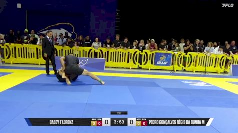 Pedro Gonçalves Régis Da Cunha M vs Casey T Lorenz 2025 Pan IBJJF Jiu-Jitsu No-Gi Championship