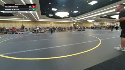 58 lbs Final - Noah Domingo, Outlaws WC vs Adrian Morales, So-Cal Hammers