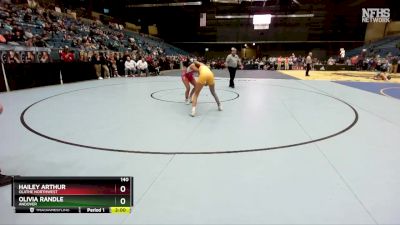 115 lbs Semifinal - Tionna Napue, Hays vs Xitlaly Meraz, Wichita-North