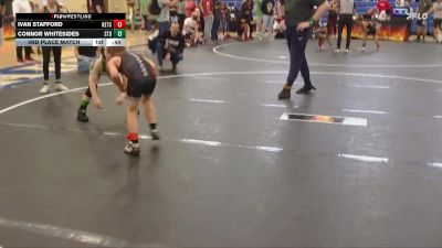 65 lbs 3rd Place Match - Ivan Stafford, KC Elite Training Center vs Connor Whitesides, Summerville Take Down