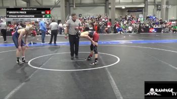 113 lbs Cons. Round 1 - Brodyn Price, Rossville vs Ethan Worthington, SC Punisher