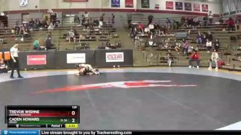 125 lbs Cons. Round 1 - Caden Howard, Drury vs Trevor Wishne, Central Missouri