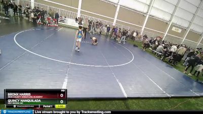 71 lbs Quarterfinal - Quincy Nanquilada, Mat Demon WC vs Bronx Harris, Iron County Wrestling Academy