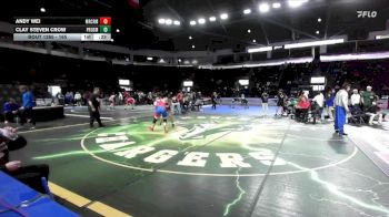 165 lbs Cons. Round 5 - Andy Wei, Mercer Island vs Clay Steven Crow, Prosser