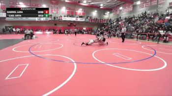 165 lbs Champ. Round 1 - Gabriel Lara, Grandview vs Cael Orth, Royal
