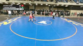 285 lbs Cons. Round 2 - Anthony Escobedo, Robinson vs Ricardo Alanis, Glenbard East