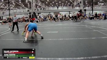 165 lbs Semis (4 Team) - Duke Martin, Mat Assassins Black vs Blake Jacobson, Impact Silver
