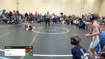 50 lbs Rr Rnd 4 - Gavin Bell, All American K-4 vs Jeffrey Lutes, Ragin Raisins Concord K-4