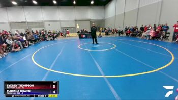 132 lbs Placement Matches (16 Team) - Margaret Buurma, Michigan Blue vs Haley Redmond, Tennessee Red