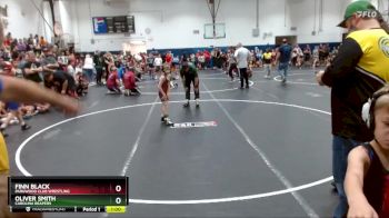 55 lbs Champ. Round 1 - Finn Black, Parkwood Club Wrestling vs Oliver Smith, Carolina Reapers