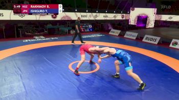 92 kg Bronze - Takashi Ishiguro, JPN vs Bekzat Rakhimov, KGZ